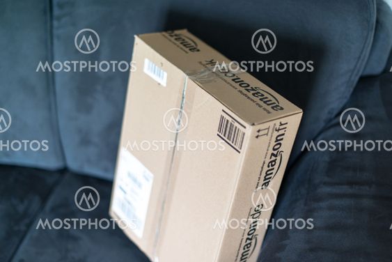 Parcel waiting at home