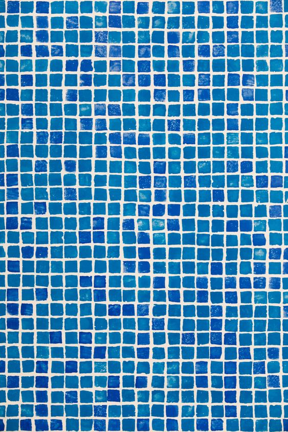 Swimming pool mosaic