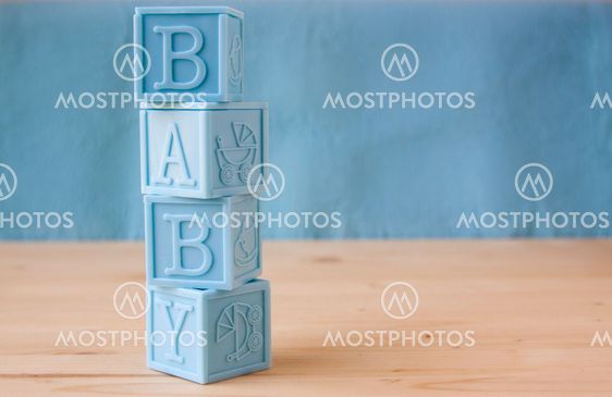 Blue Baby Blocks