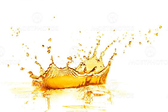 orange juice splash
