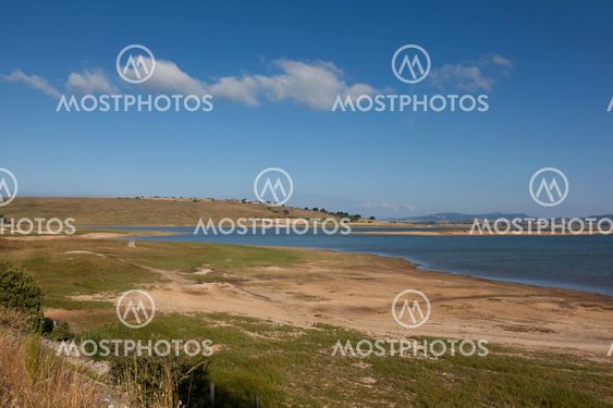 Ebro reservoir, Burgos, Castilla y Leon, Spain