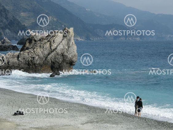 Monterosso Beach in Winter