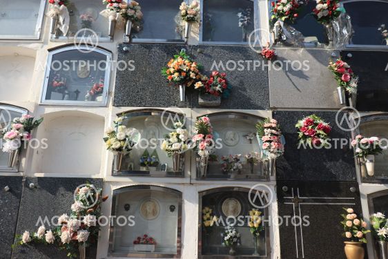 Cemetery in Spain