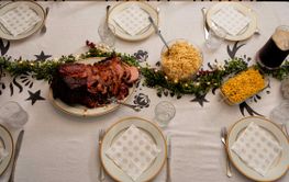 family christmas dinner