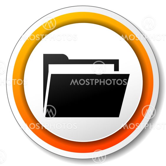 folder orange icon