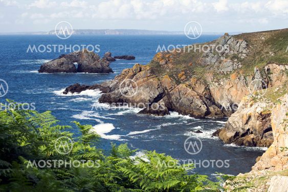 Coast of britain landscape