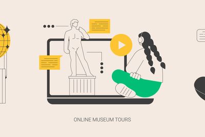 Quarantine leasure time abstract concept vector...