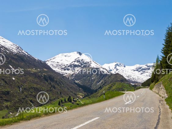 Road in landscape