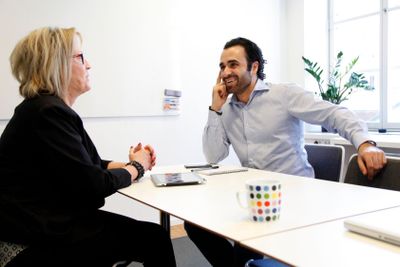 Kontor, medarbetarsamtal