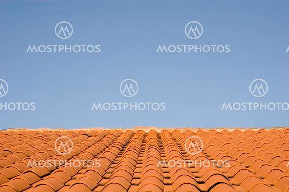 Red Tiles and Blue Sky