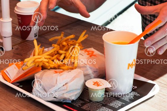 Lunchpaus på Max