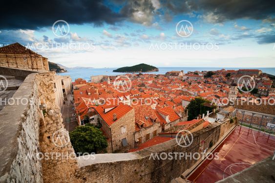Old Town of Dubrovnik in Croatia