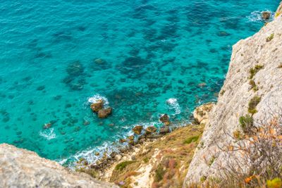 Rocky seacoast on Sardinia island, Italy