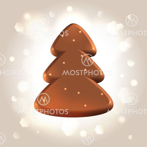 Chocolate new year tree star fugure prize
