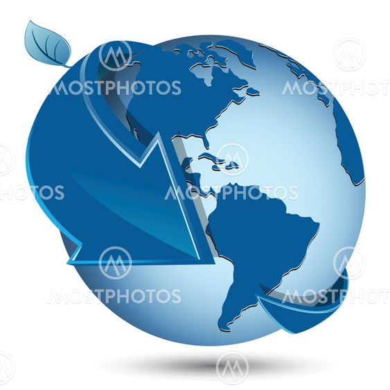 blue globe