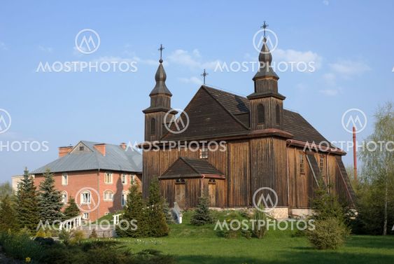 Wooden church in Kovel