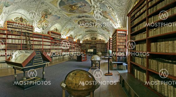 Prague-baroque library