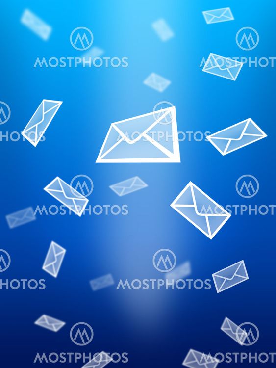 Abstract blue background