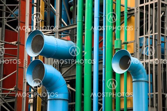 Pompidou museum, Paris, France