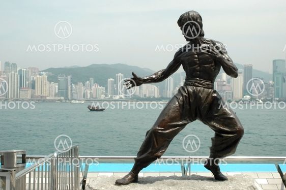 Kungfu skulptur - Hongkong