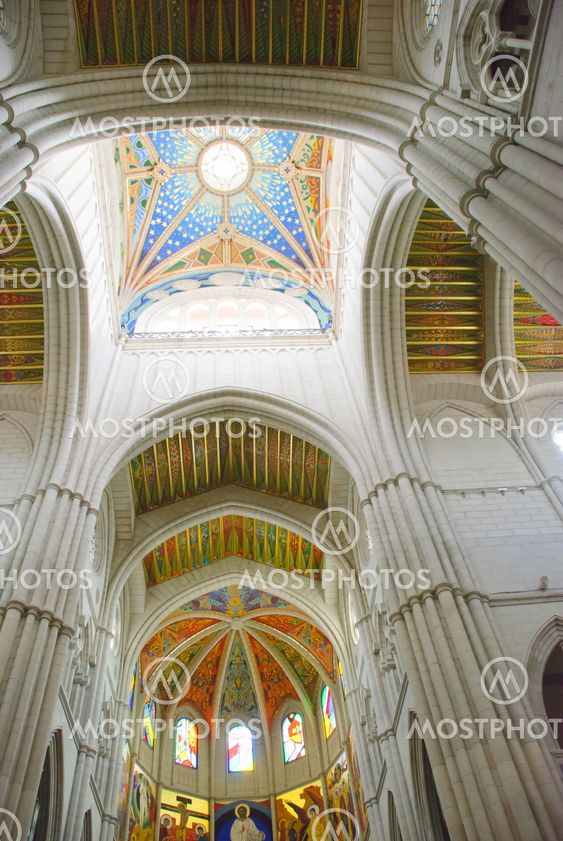 Ceiling of San Francisco el Grande church, Madrid