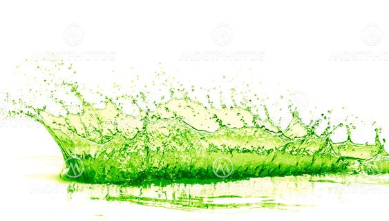 lime drink splash