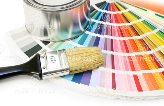 Paint color swatches