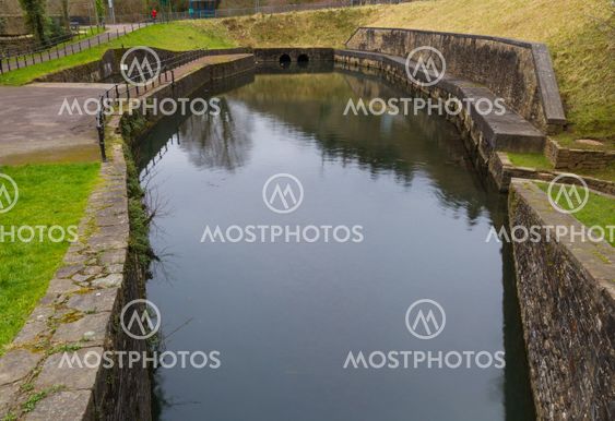Neath Canal basin, Resolven.