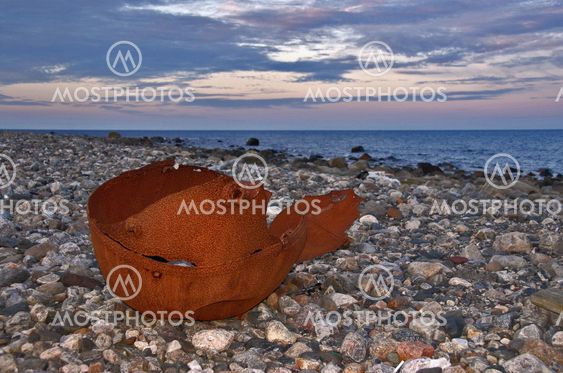 Old sea mines