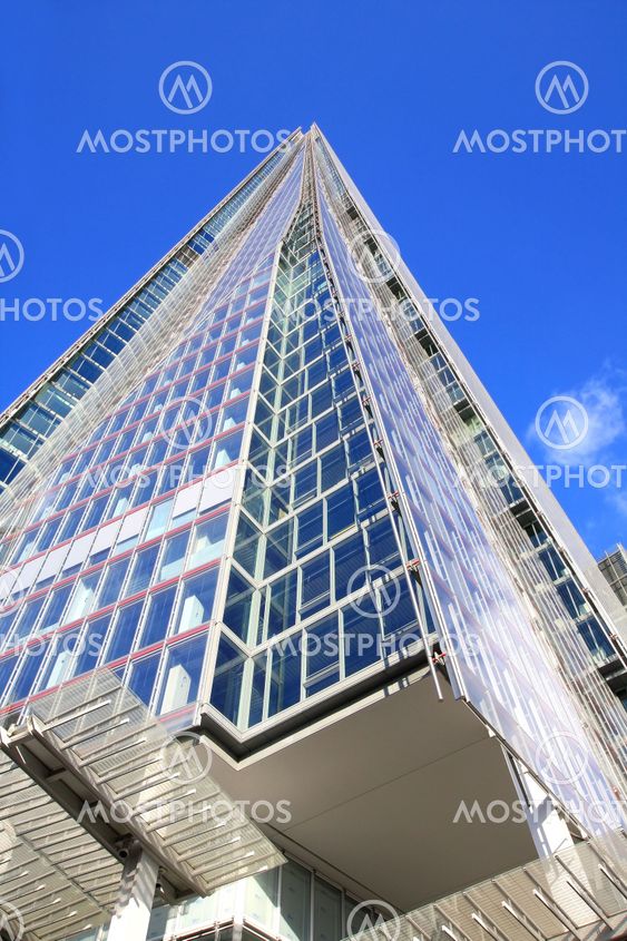The Shard ib London, UK.