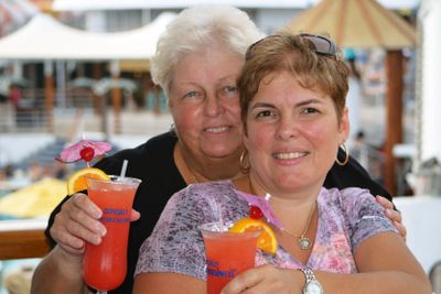 Mother Daughter and Tropical Drinks
