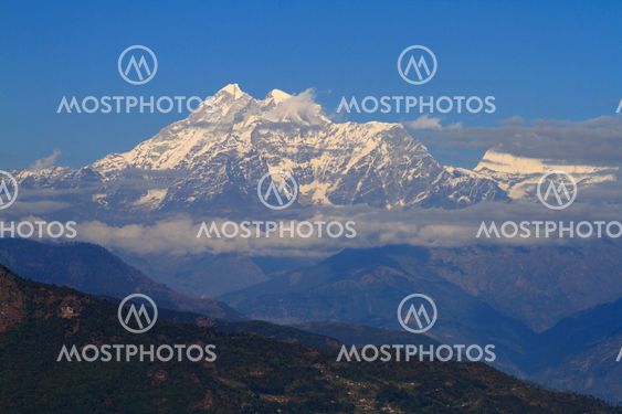 View of the Himalaya, Nepal