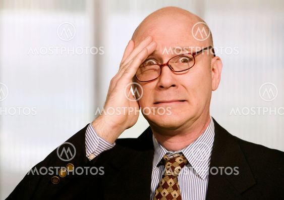Frustrated Businessman