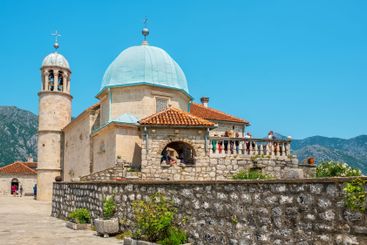 Our Lady of the Rocks. Perast, Montenegro
