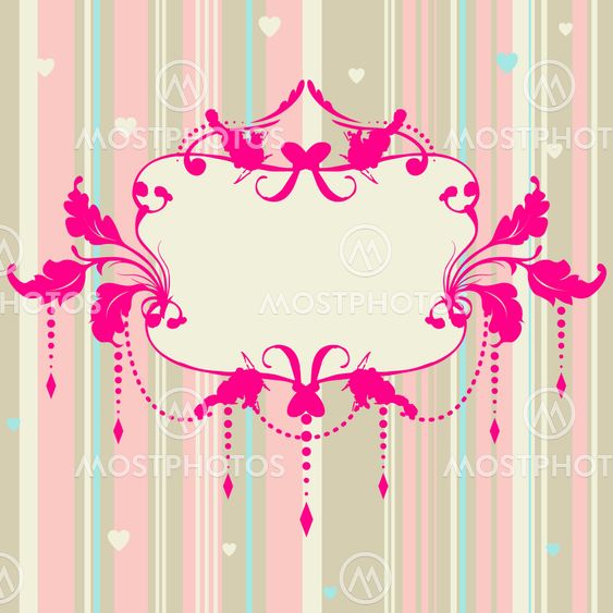 Pastel romantic background
