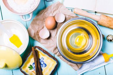 Preparation of the dough. Ingredients for the dough -...