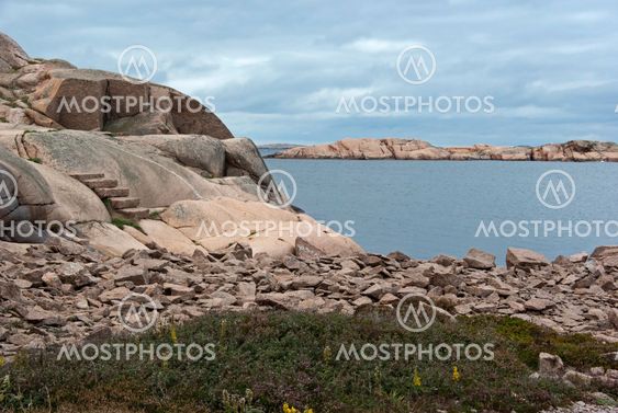 Granite boulders