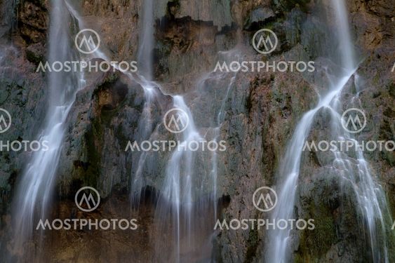 Waterfall background.