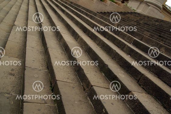 Abstract view of steps