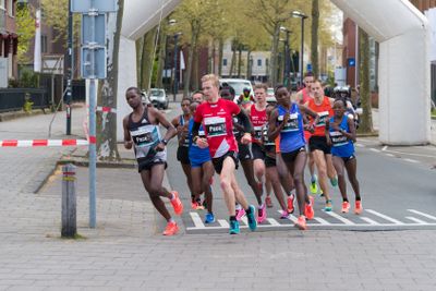 running a marathon in the Netherlands