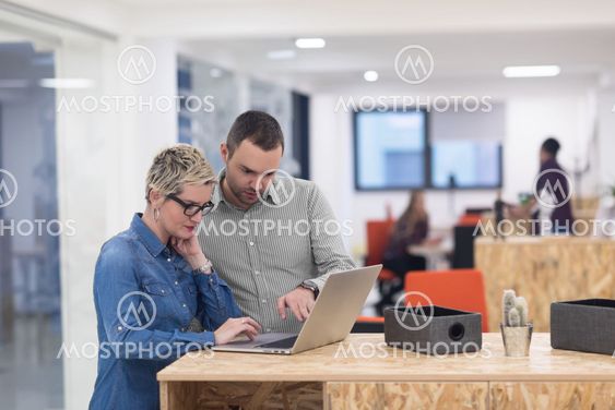 startup business team on meeting at modern office
