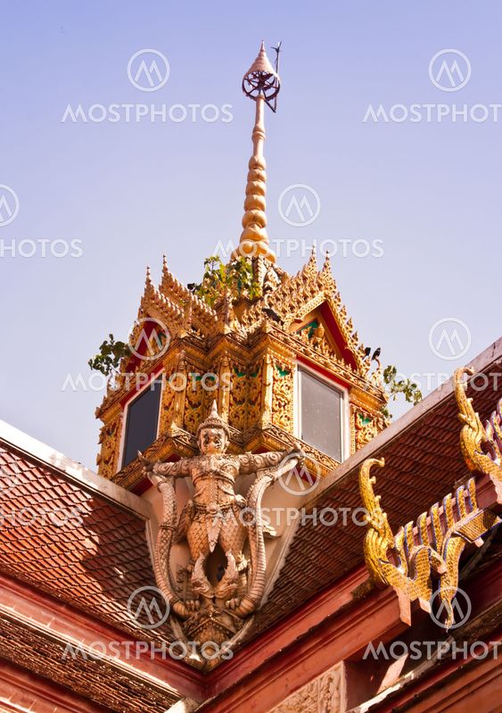 Temple roof.