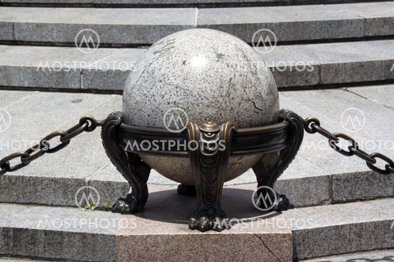 Marble ball and chain