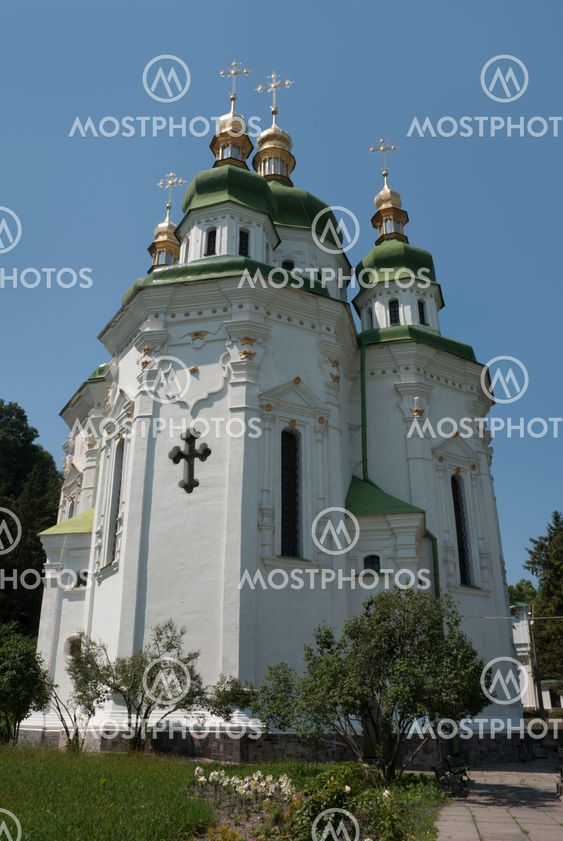 George cathedral in Vydubuchi monastery