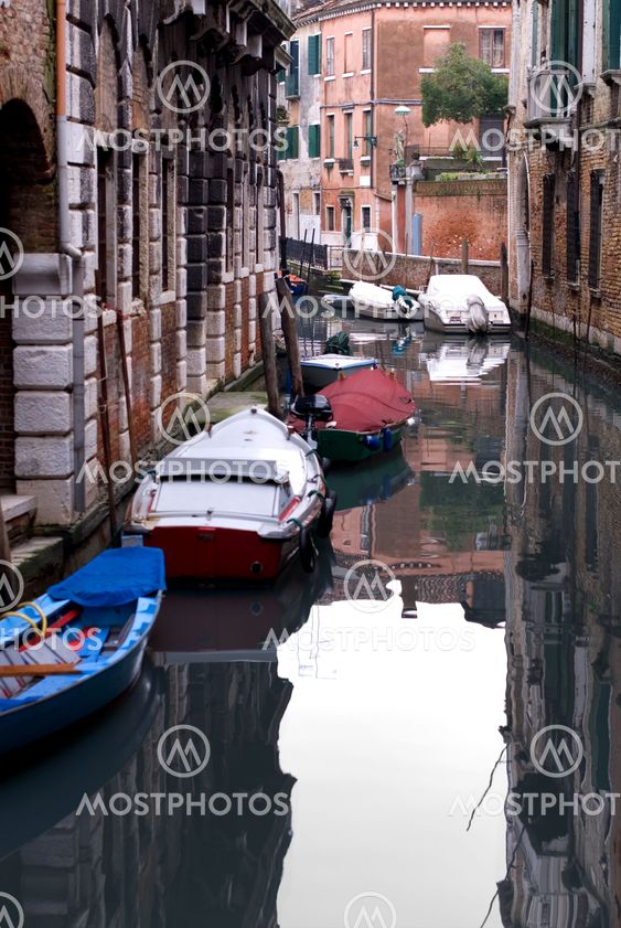 Canal Scene, Venice, Italy