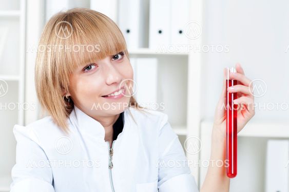 portrait of chemist