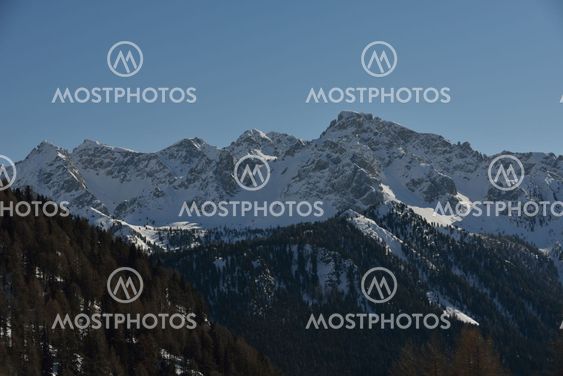 mountain winter nature