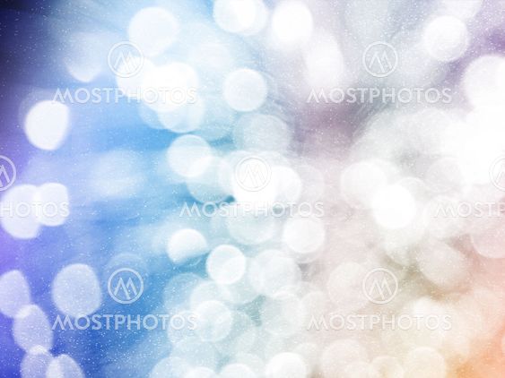 Light festive bokeh background