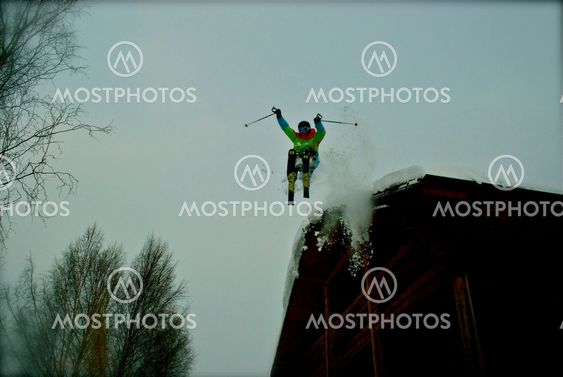 jump from a rooftop