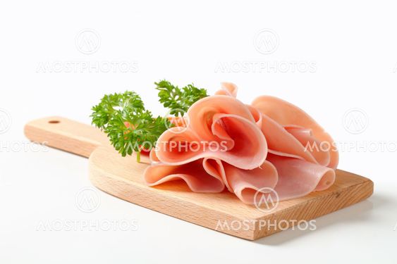Sliced ham